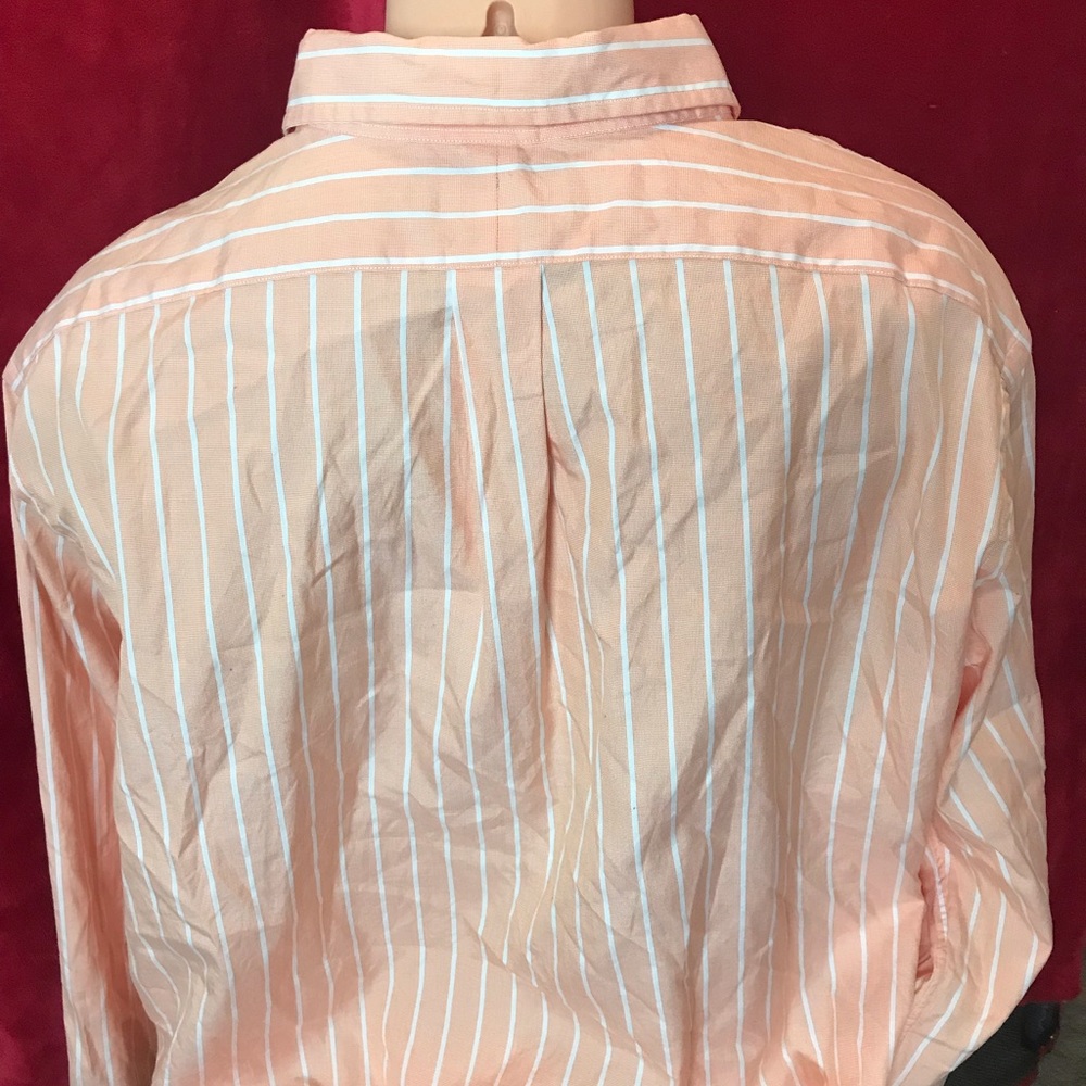 Ralph Lauren polo striped button up shirt size xl - Picture 4 of 4